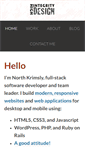 Mobile Screenshot of highintegritydesign.com